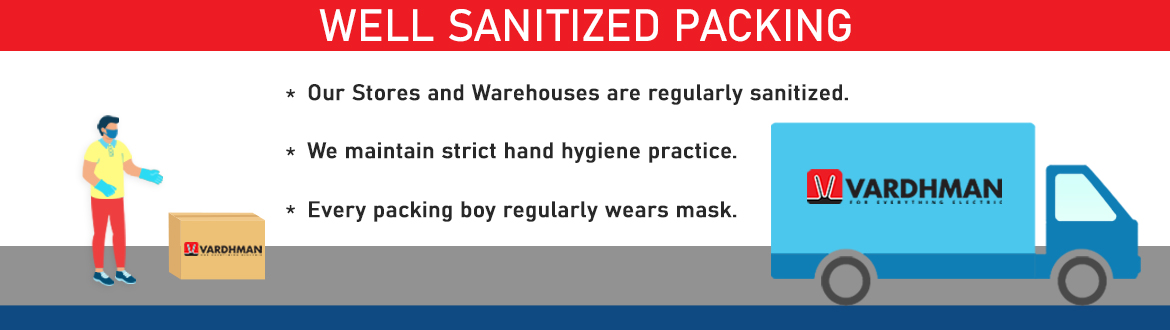 Sanitized Packing, Contactless Delivery