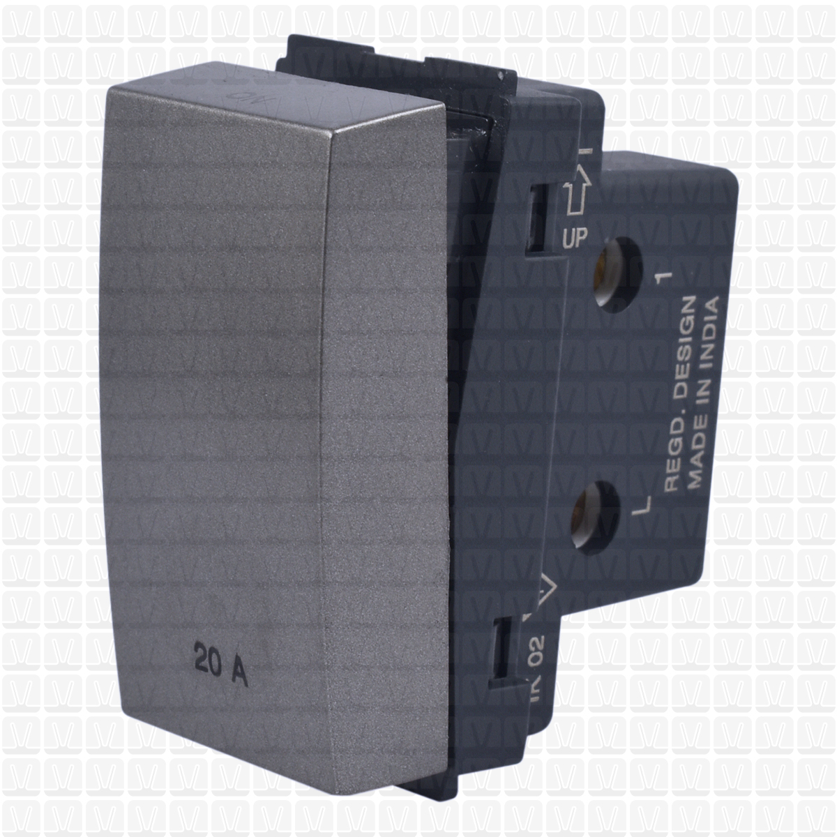 GM Magnesia One Way Switch 20 Amp One Way Switch Vardhman Shop