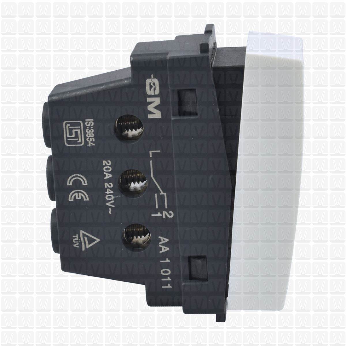 GM White Two Way Switch 20 Amp Two Way Switch Vardhman Shop