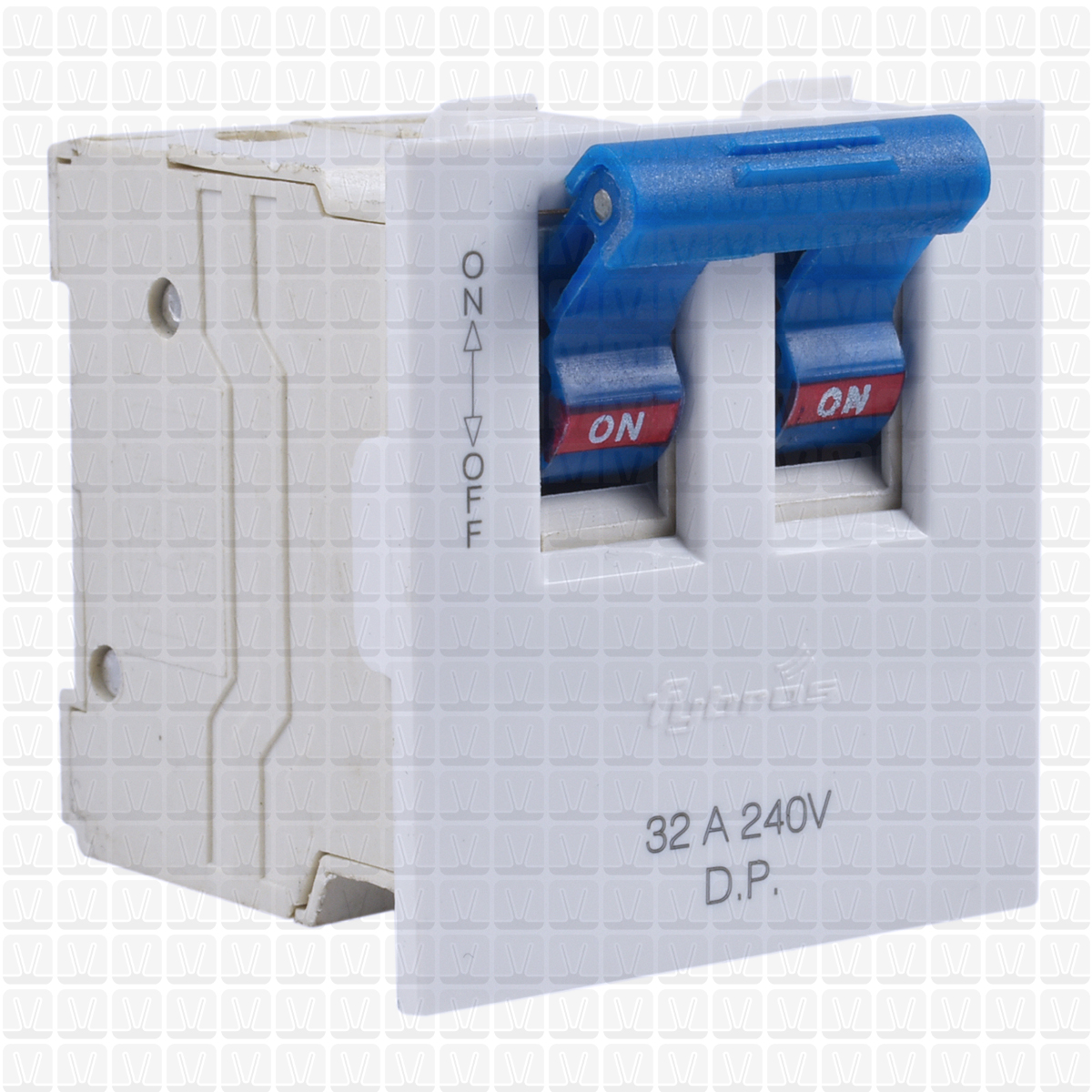 Fybros Woodem MCB Double Pole