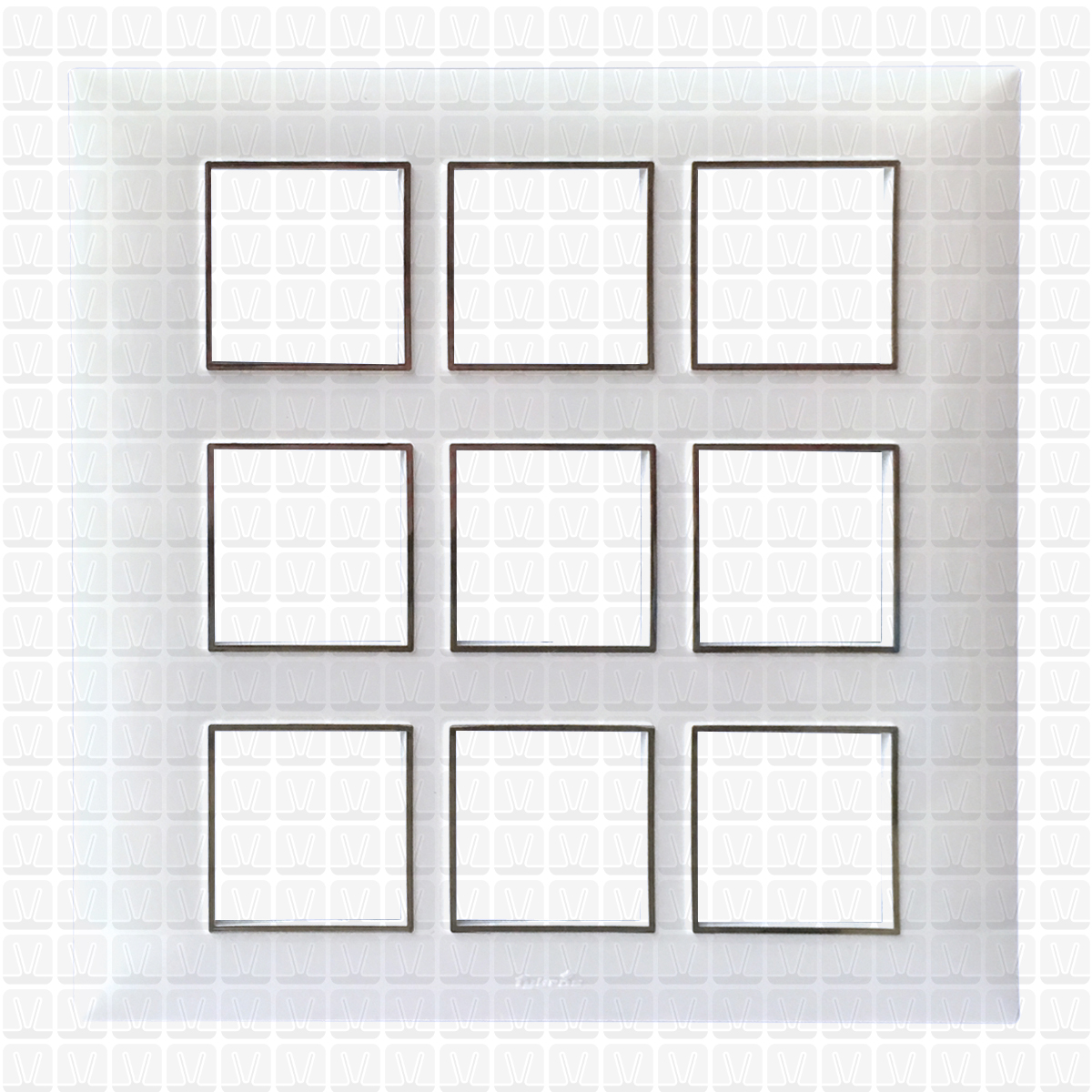 Fybros Favio White Modular Plate 18M