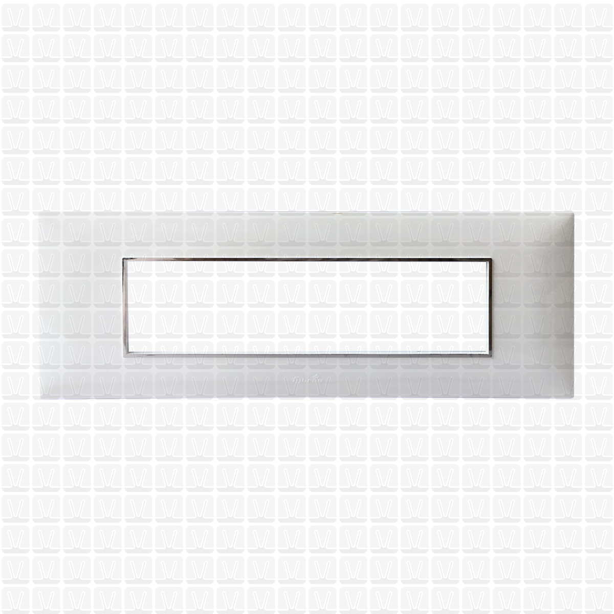 Fybros Favio White Modular Plate 8M Horizontal