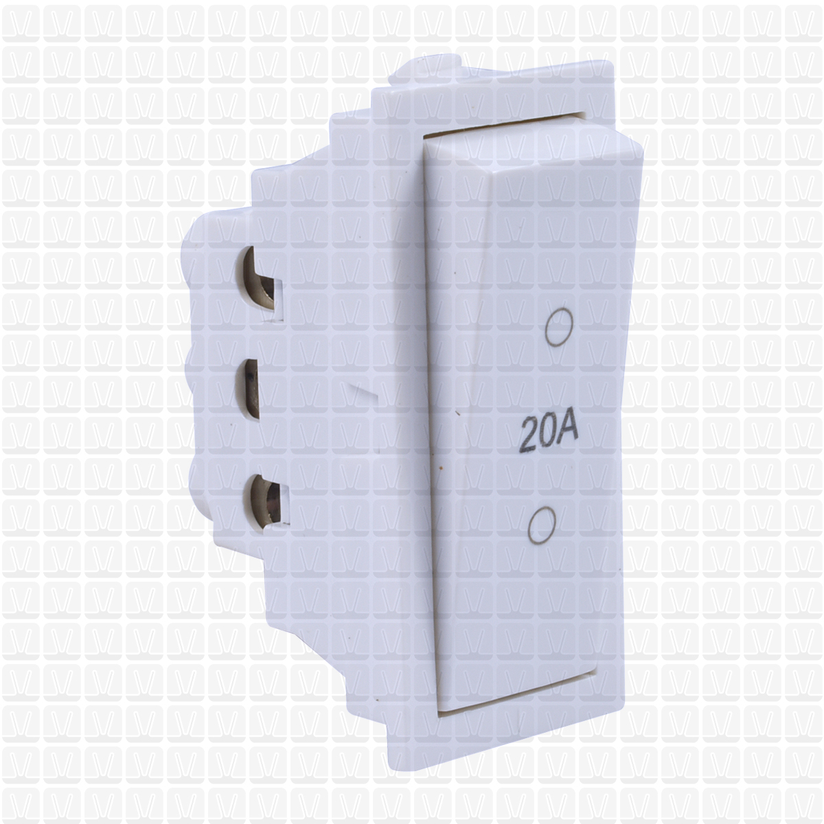 Fybros Woodem Two Way Switch 20 Amp