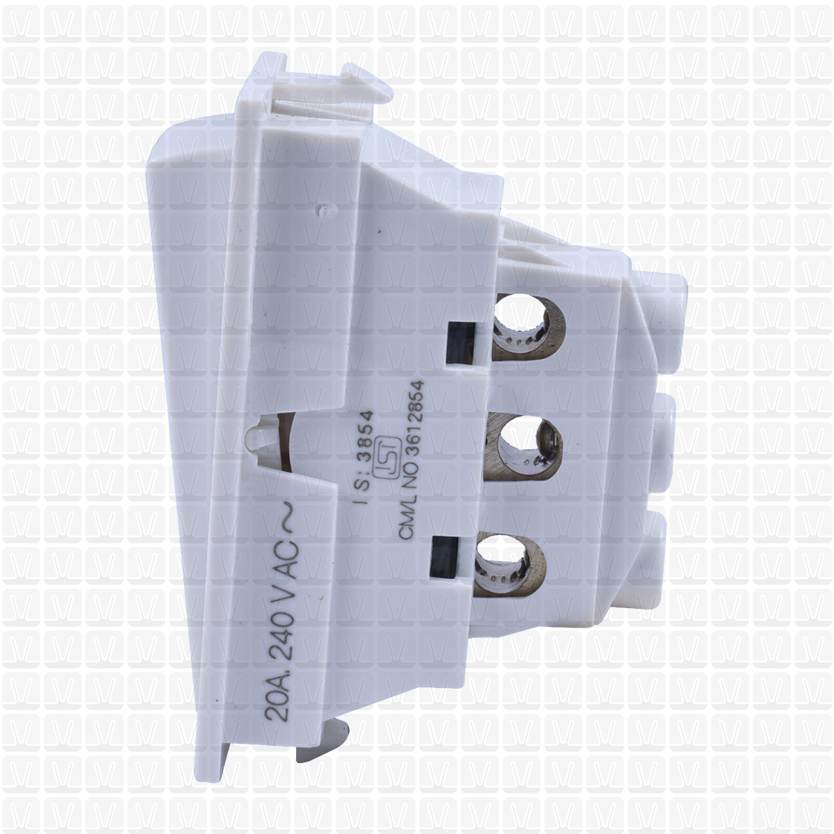 Fybros Woodem Two Way Switch 20 Amp
