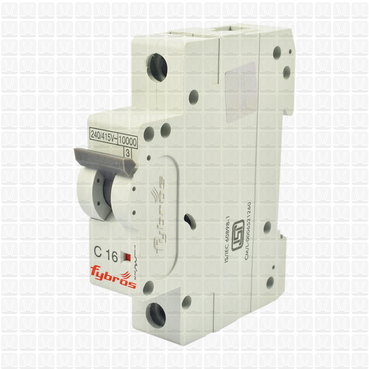 Fybros Armor 16 Amp Single Pole MCB