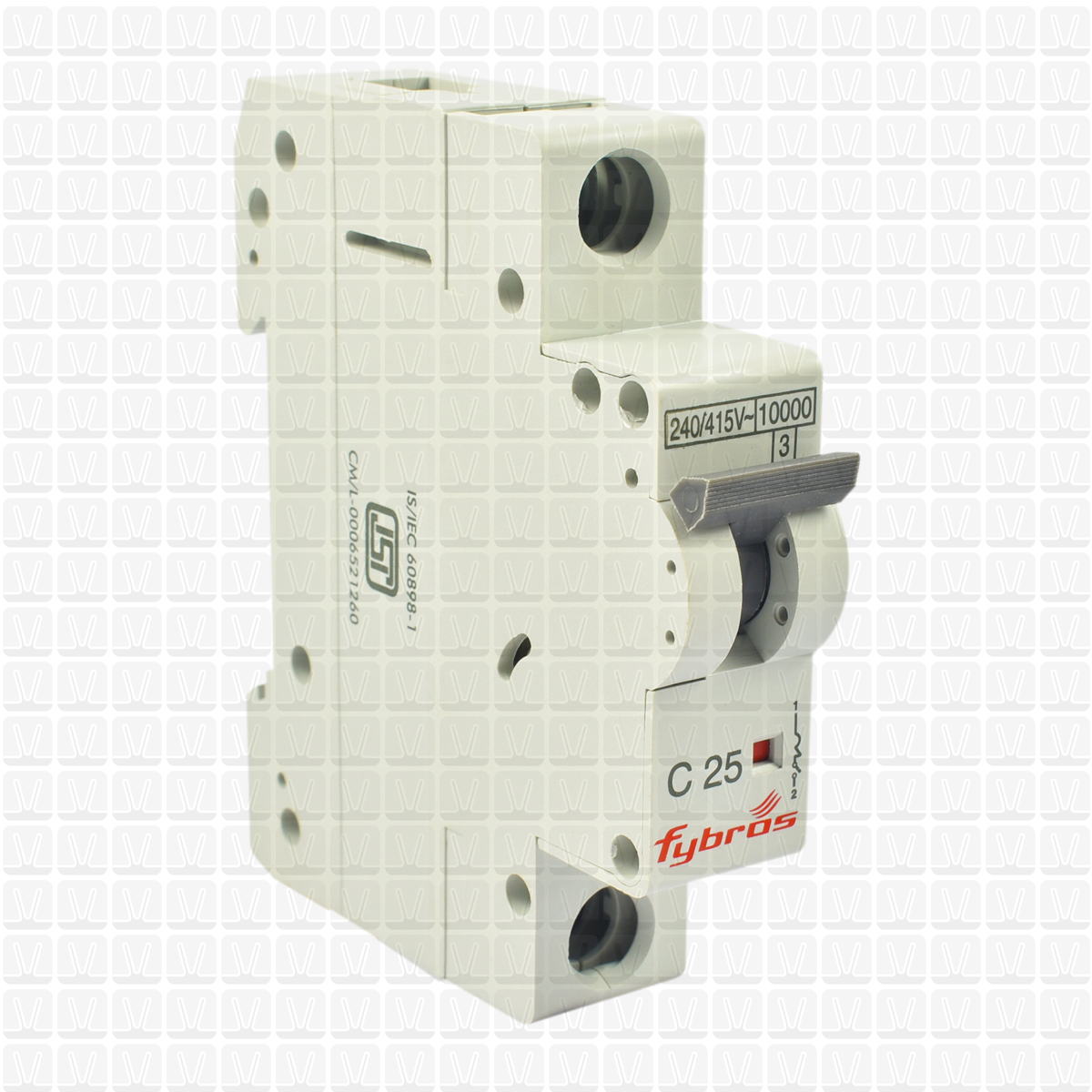 Fybros Armor 25 Amp Single Pole MCB