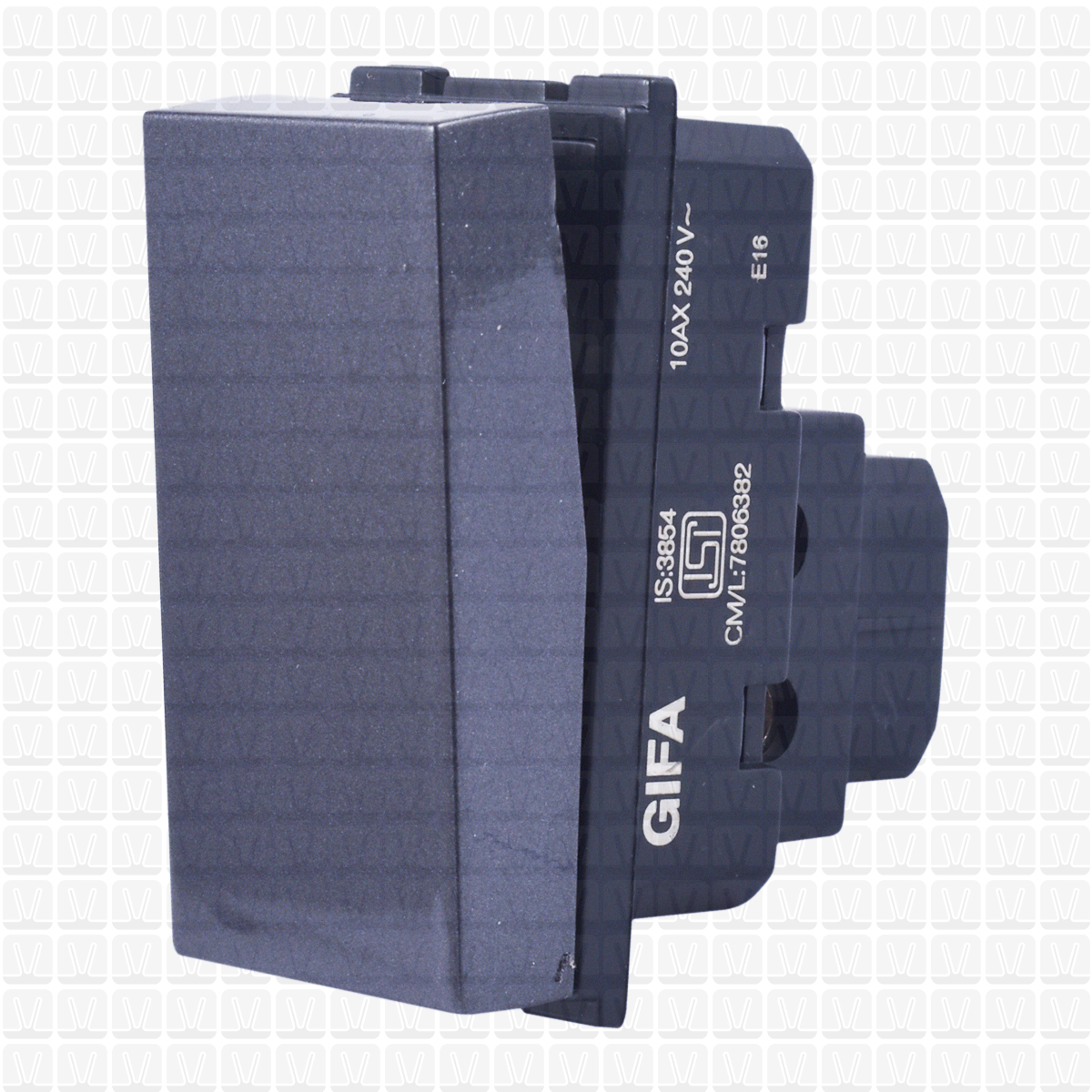Gifa Grey One Way Switch 10 Amp