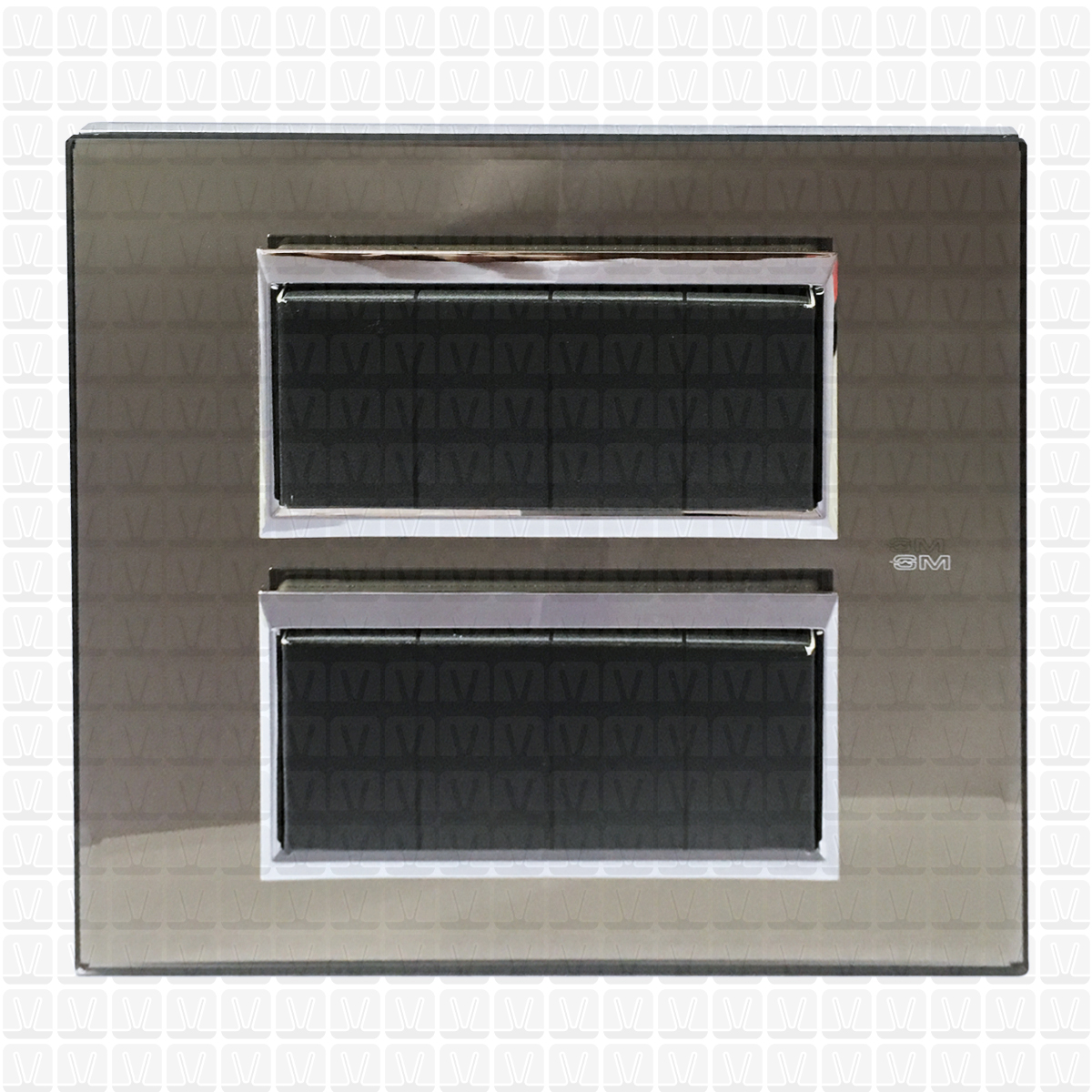 GM Exclusive Crystalline Plate 8M Vertical With Frame