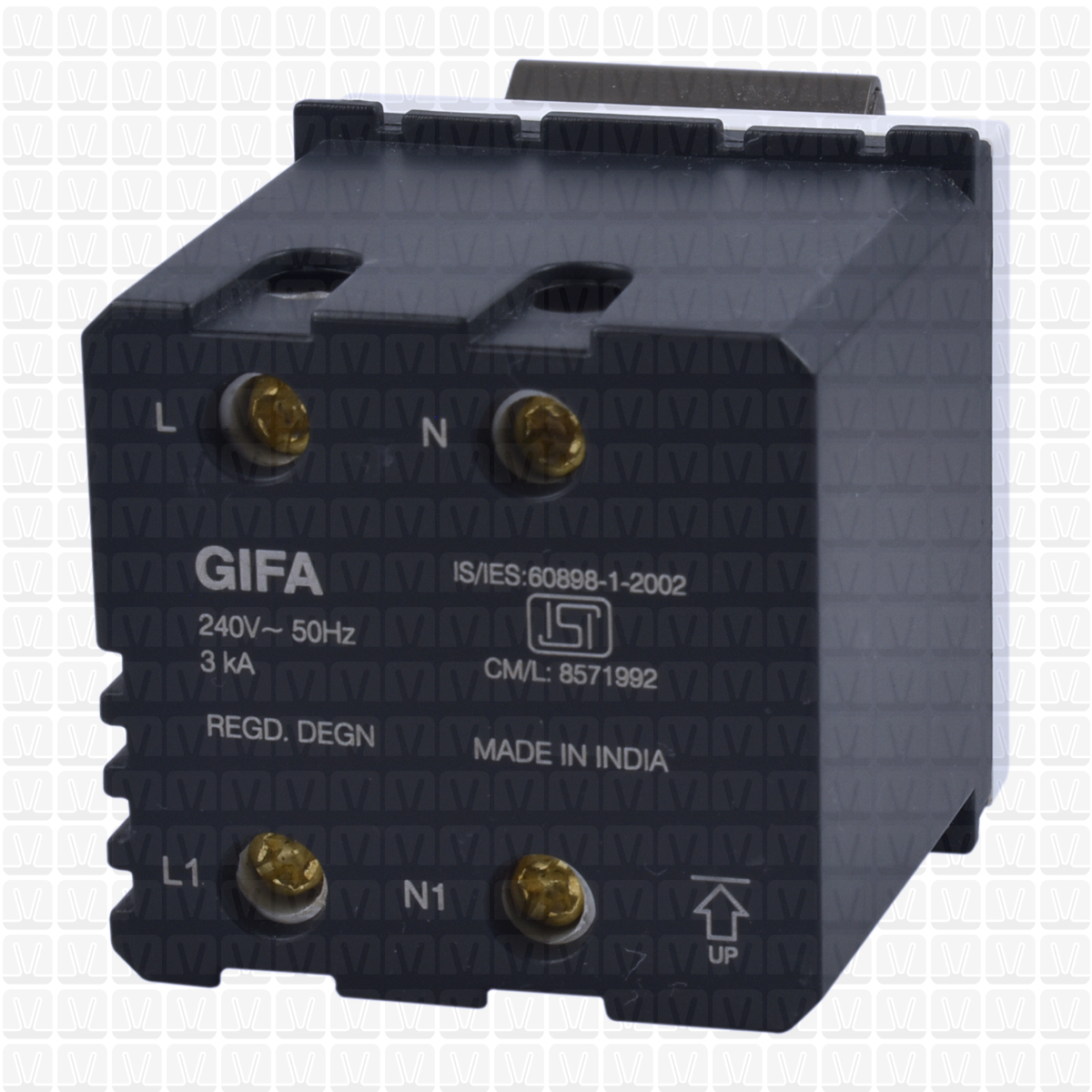 Gifa White MCB Double Pole