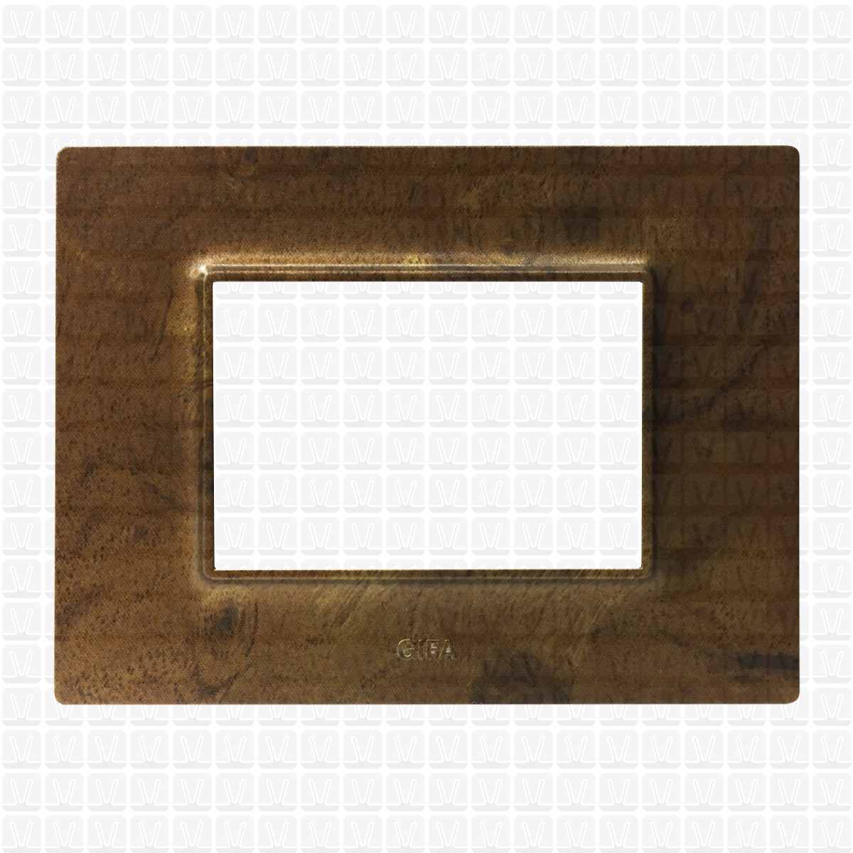 Gifa Fuzzy Brown Modular Plate 3M