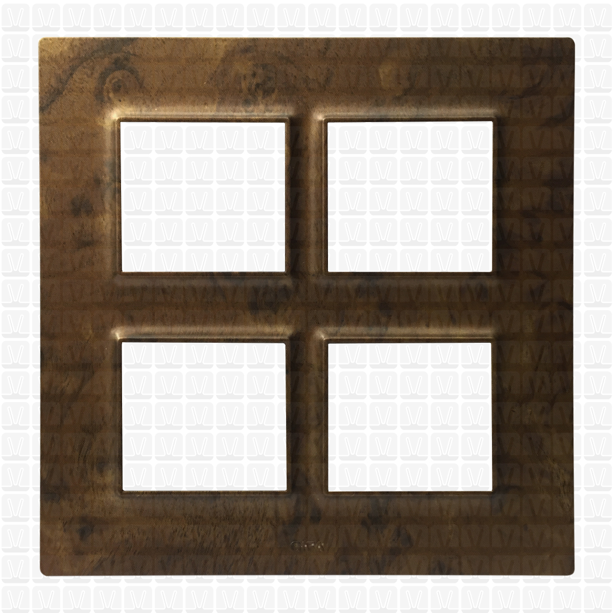 Gifa Fuzzy Brown Modular Plate 8M