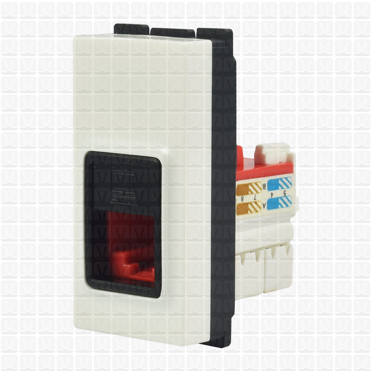 Gifa White RJ-45 Socket