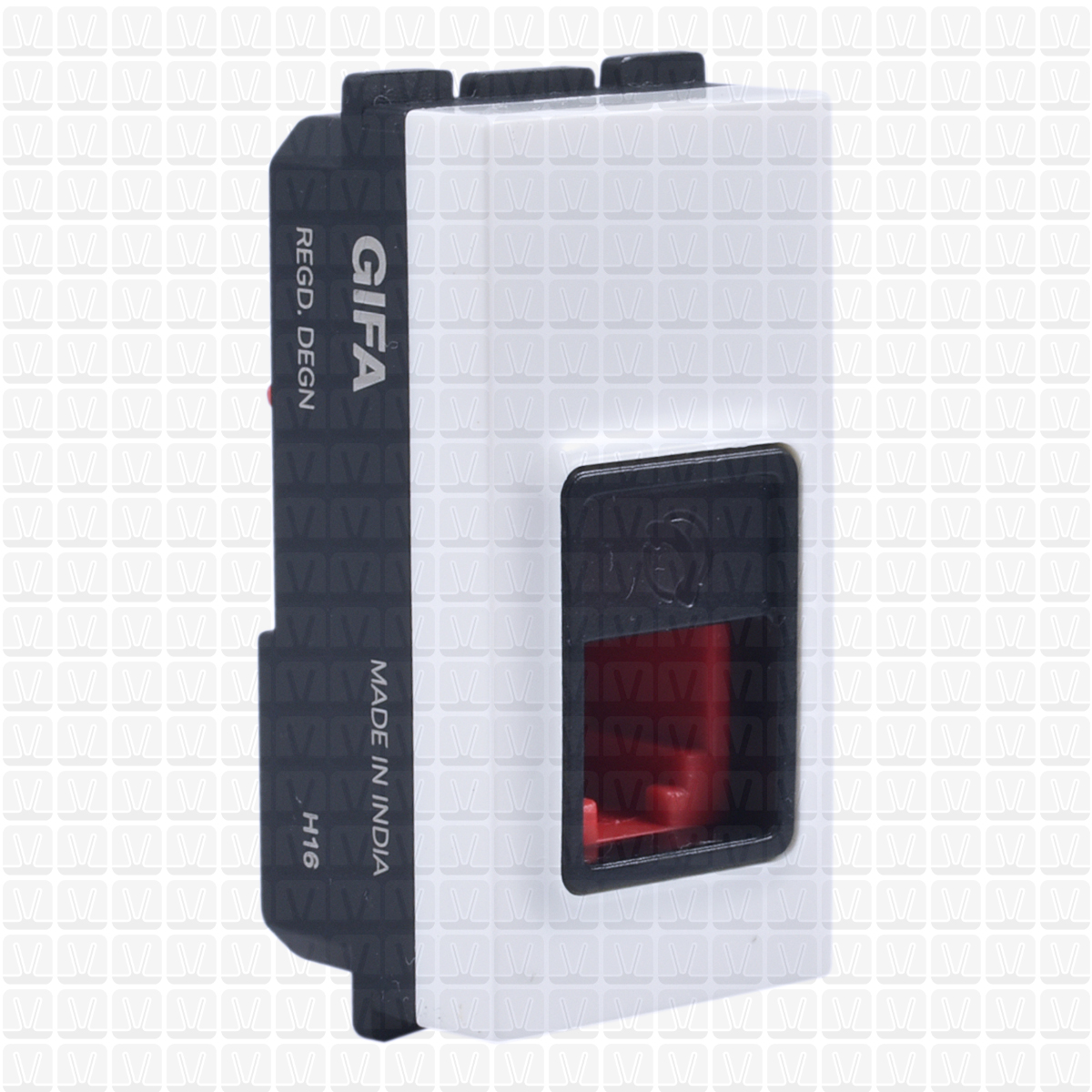 Gifa White Telephone Socket