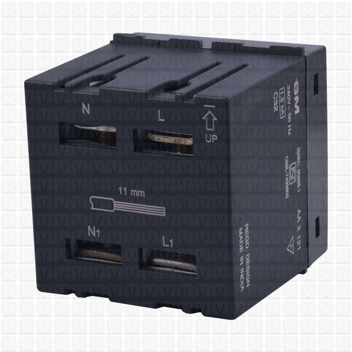 GM Magnesia MCB Double Pole