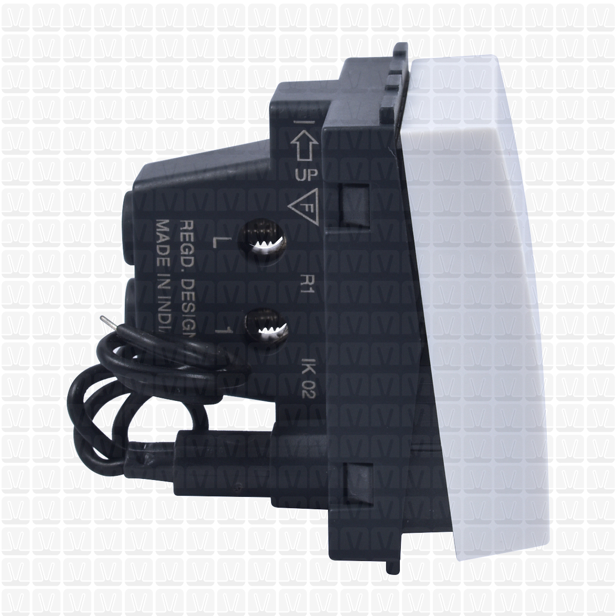 GM White Bell Push 2 Module