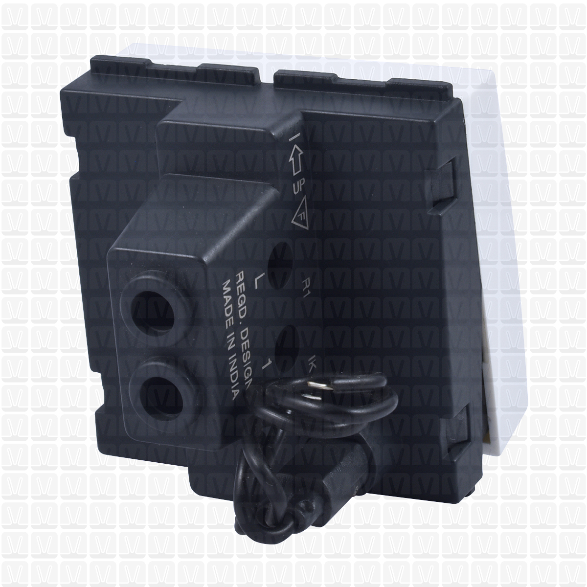 GM White Bell Push 2 Module