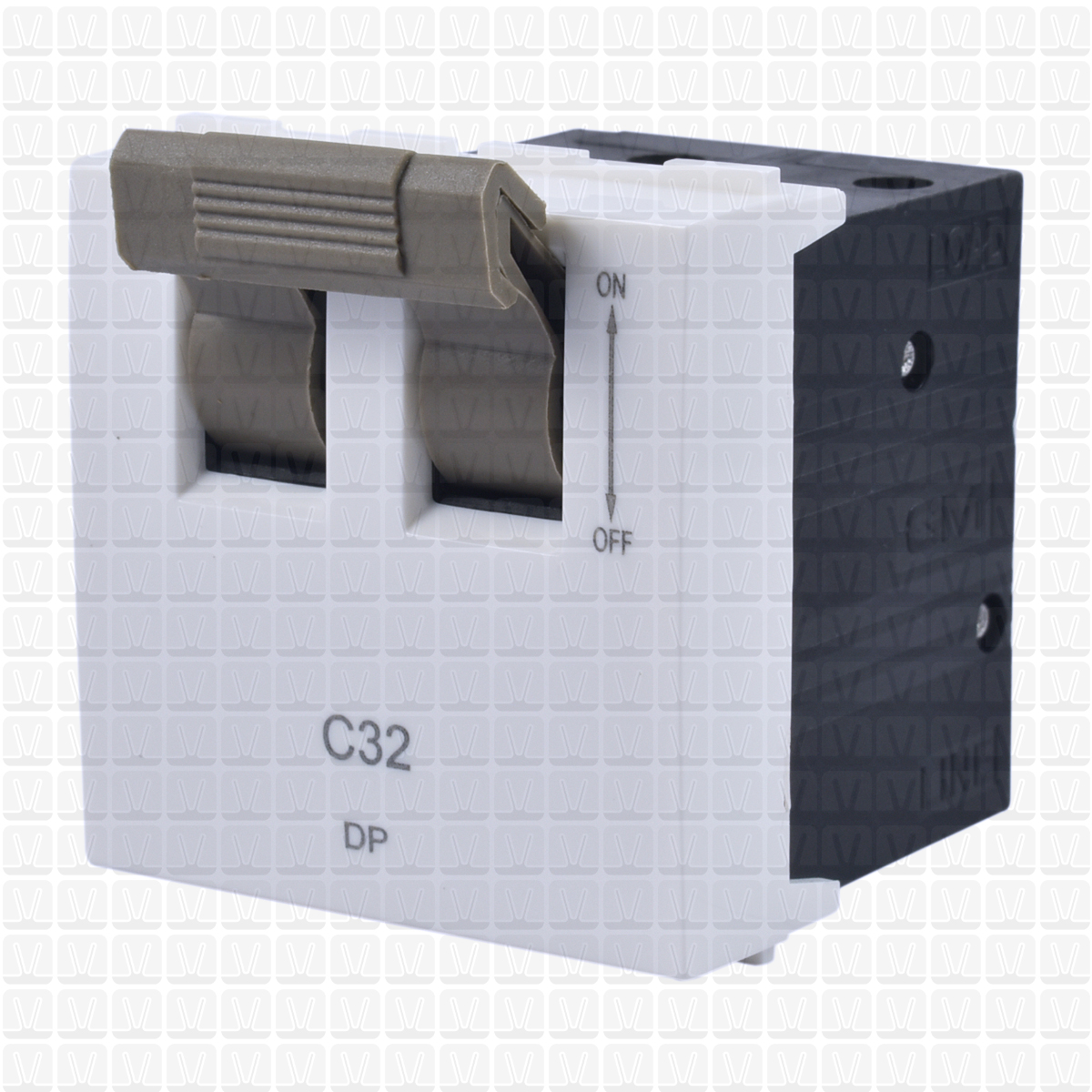 GM White MCB Double Pole