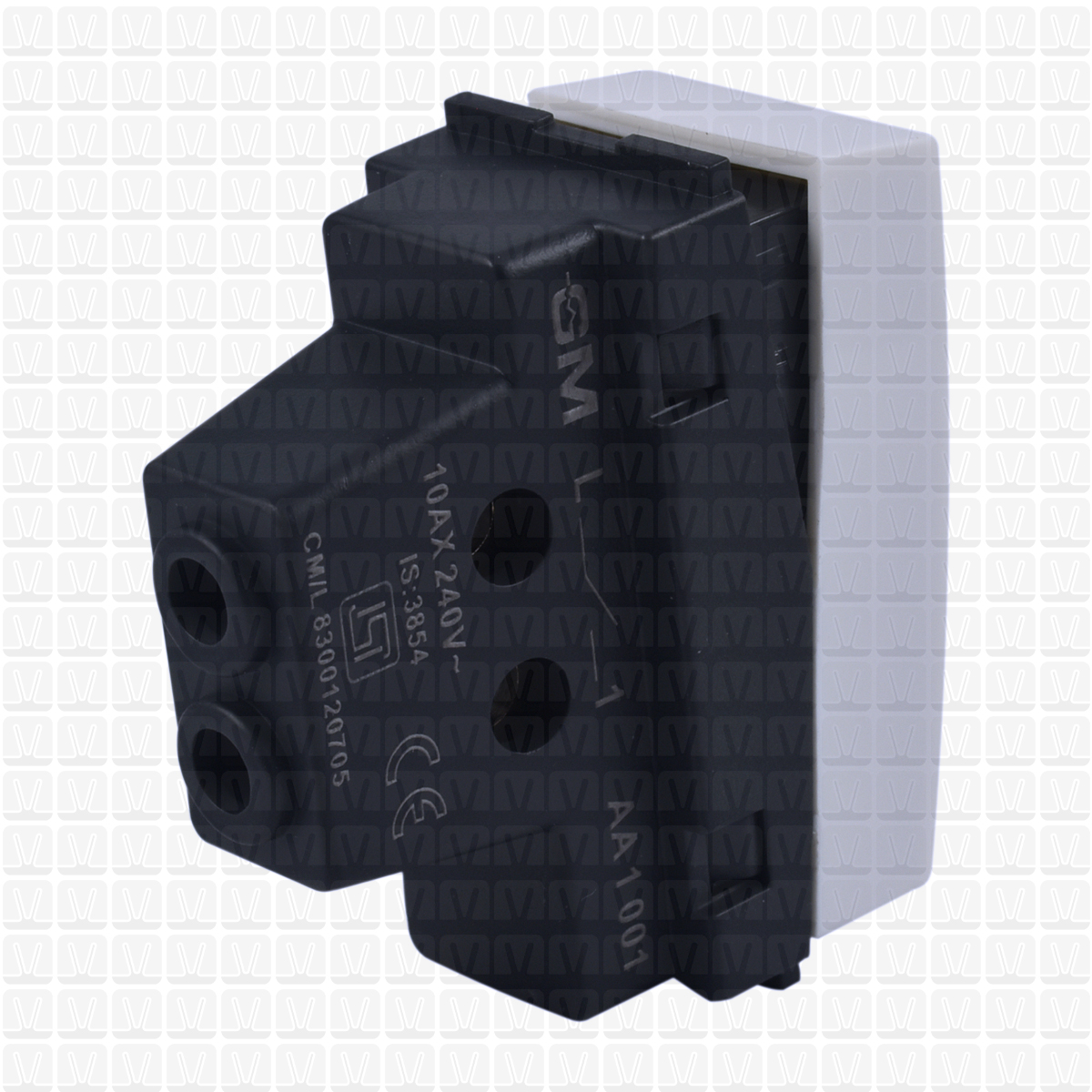 GM White One Way Switch 10 Amp