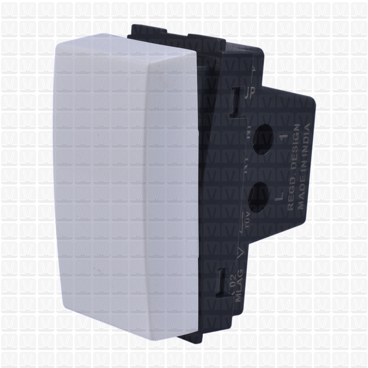 GM White One Way Switch 10 Amp