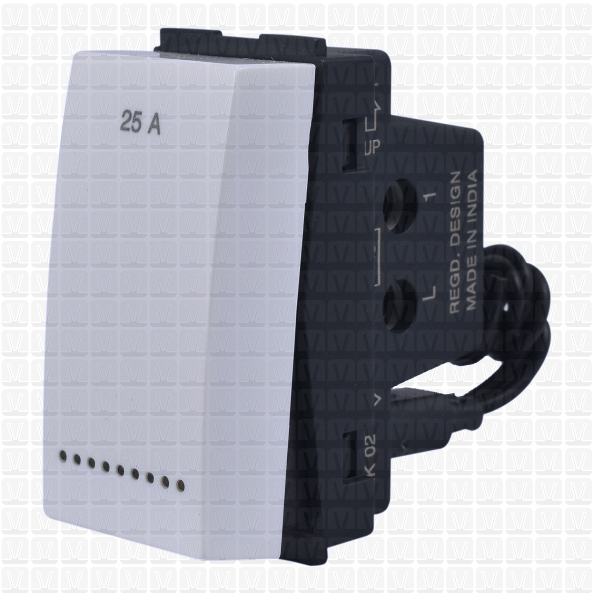 GM White One Way Switch 25 Amp