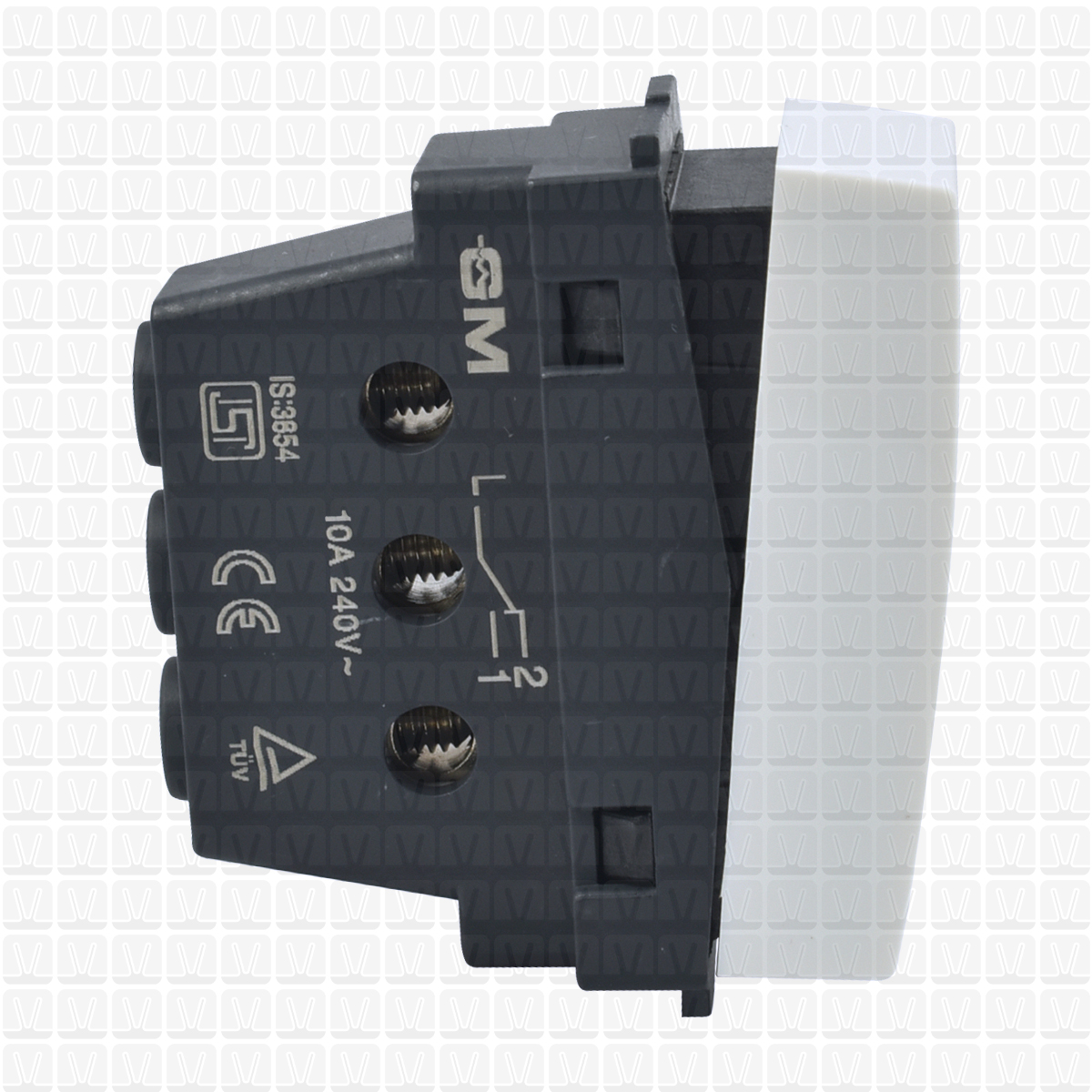 GM White Two Way Switch 10 Amp