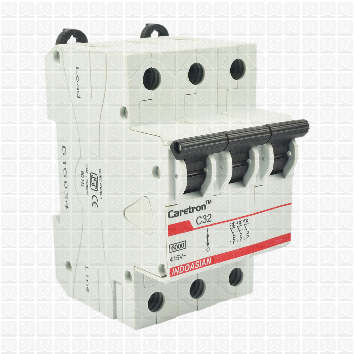 Caretron 32 Amp Three Pole MCB