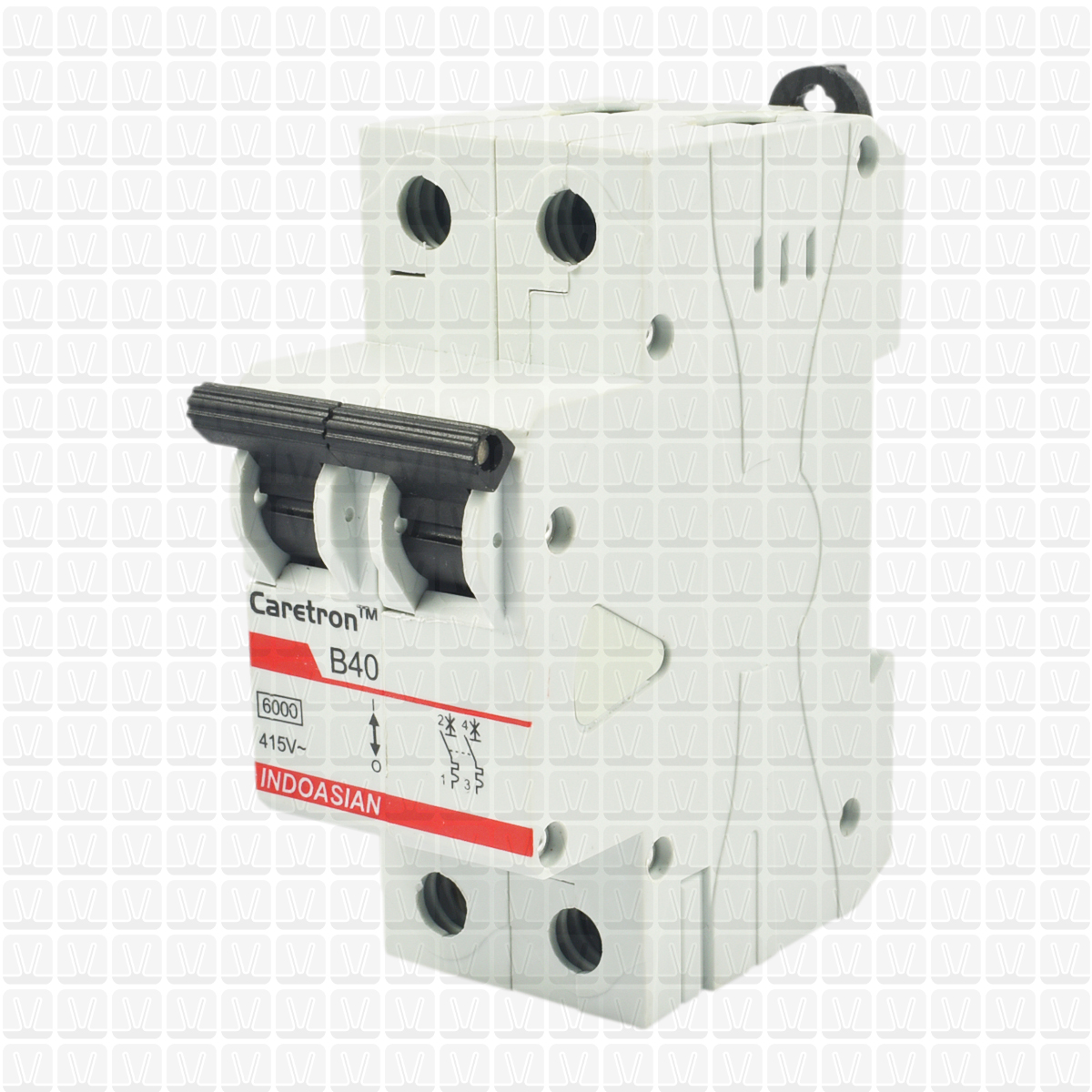 Caretron 40 Amp Double Pole MCB