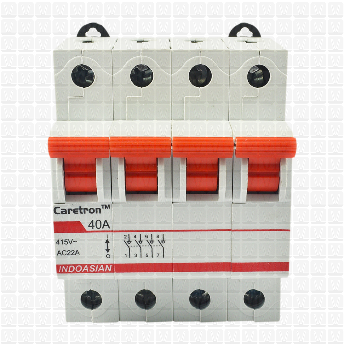 Caretron 40 Amp Four Pole Isolator