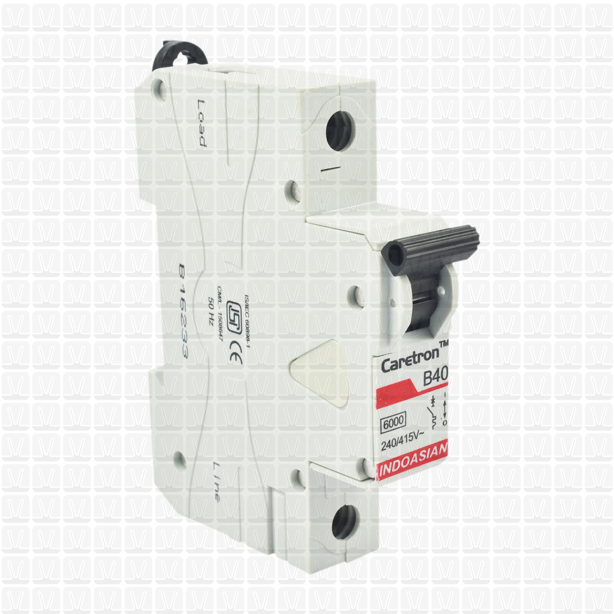 Caretron 40 Amp Single Pole MCB