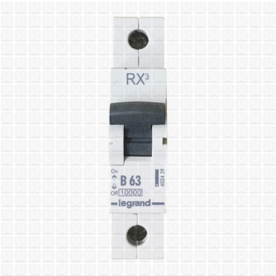 Legrand RX3 63 Amp Single Pole MCB