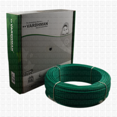VARDHMAN 0.75 mm Wire Green (90 Mtr./Bundle)
