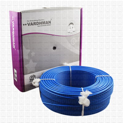 VARDHMAN 1.5 mm Wire Blue (90 Mtr./Bundle)