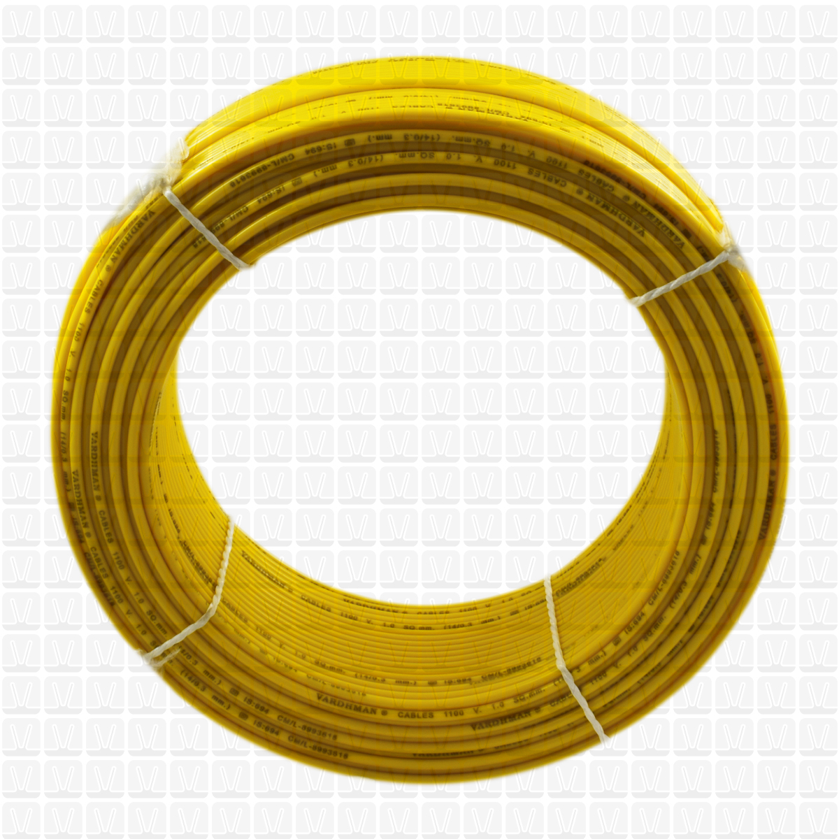 VARDHMAN 1.0 mm Wire Yellow (90 Mtr./Bundle)