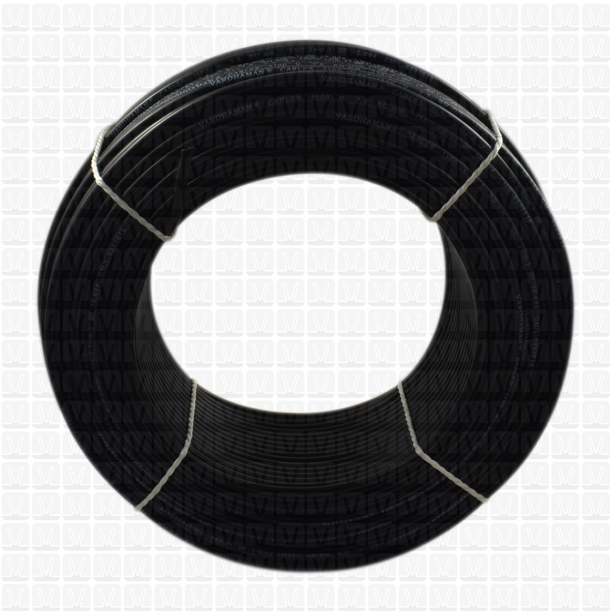 VARDHMAN 2.5 mm Wire Black (90 Mtr./Bundle)