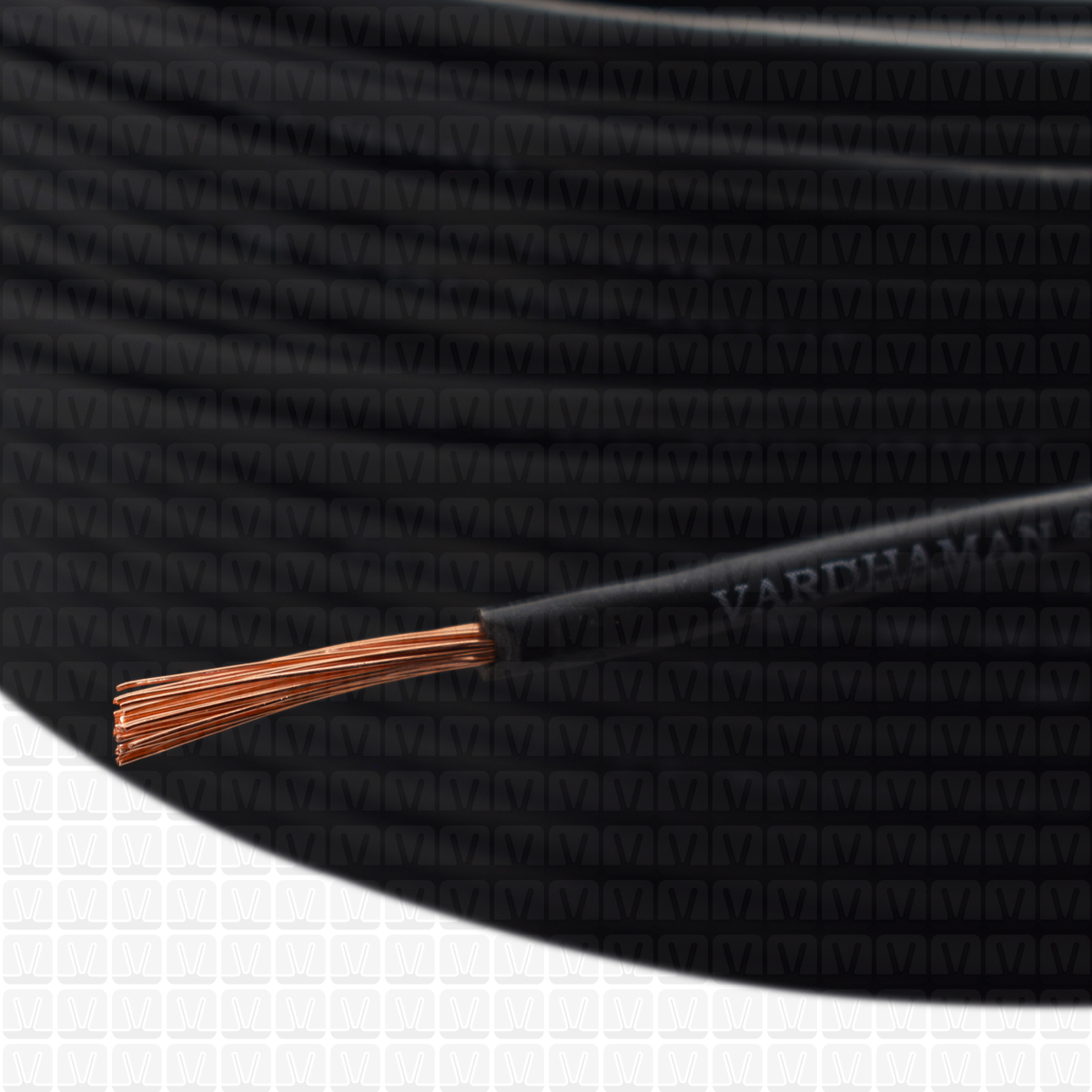 VARDHMAN 2.5 mm Wire Black (90 Mtr./Bundle)