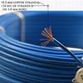 VARDHMAN 1.0 mm Wire Blue (90 Mtr./Bundle)