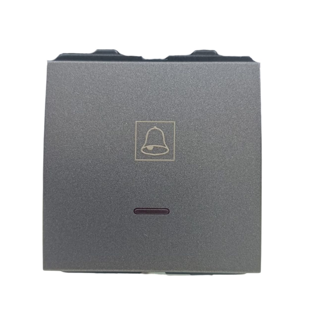 Elle E-Square Grey Bell Push 2 Module