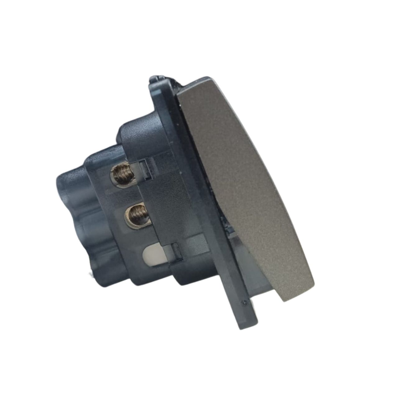 Elle E-Square Grey Bell Push 2 Module